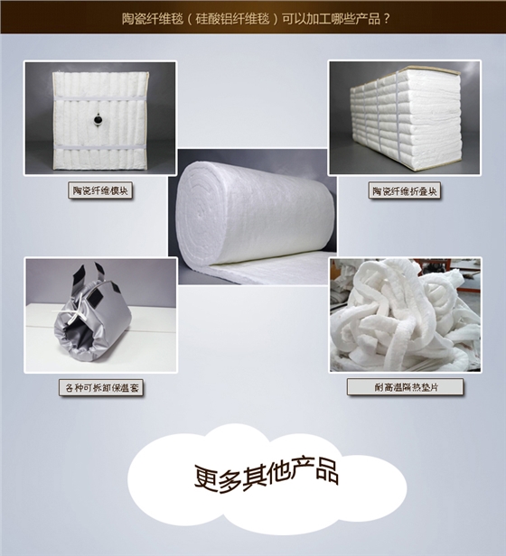 硅酸铝陶瓷纤维毯应用-火龙耐材提供