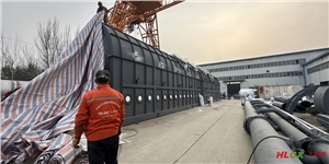 辽宁回转窑保温项目-全纤维炉衬