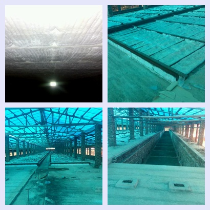 广西全州直线式隧道窑陶瓷纤维平吊顶保温施工