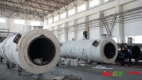 竹屑连续式炭化炉保温 竹屑连续式炭化炉保温