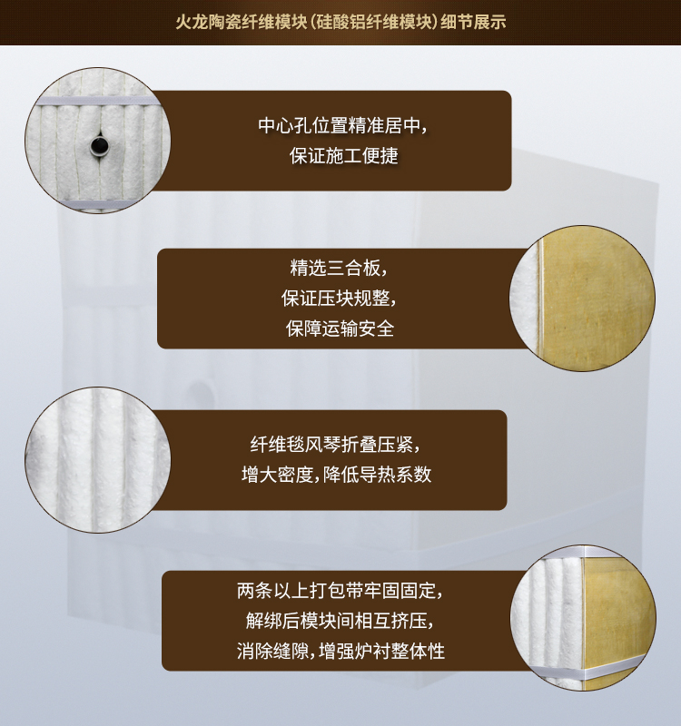 陶瓷纤维模块应用优势 陶瓷纤维模块应用优势