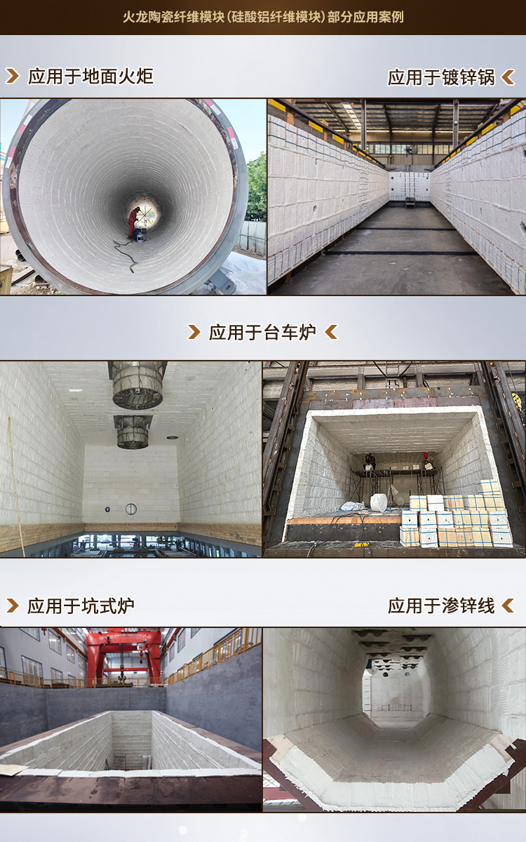 热处理炉保温用陶瓷纤维模块 热处理炉保温用陶瓷纤维模块